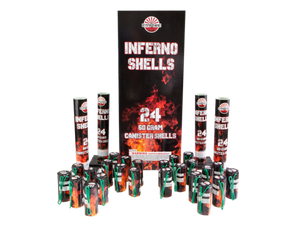 ARTILLERY - INFERNO CANISTER SHELLS (24)