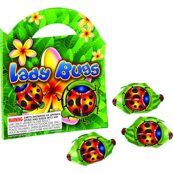 LADY BUGS - 3 PACK (PANDA)