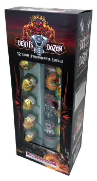 ARTILLERY DEVIL'S DOZEN SHELLS (12)