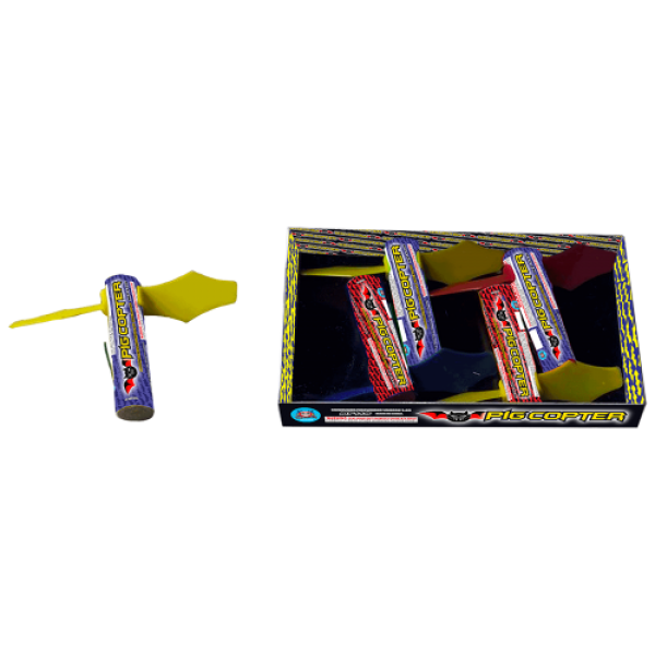 PIG COPTER - 4 PACK