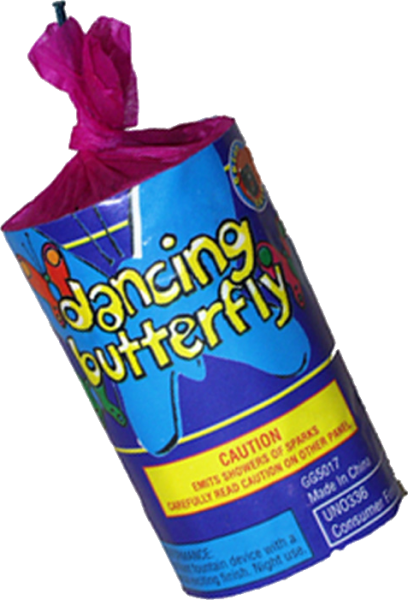 DANCING BUTTERFLY = 6 PACK