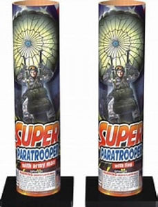 SUPER PARATROOPERS ARMY MAN/FLAG