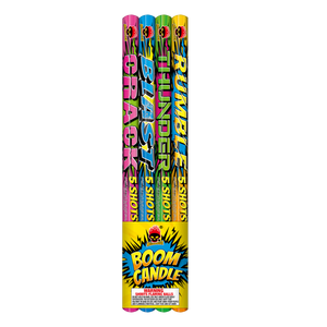ROMAN CANDLE - BOOM CANDLE - 4 PACK