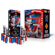 Load image into Gallery viewer, ARTILLERY EXTERMINATOR 5" SHELLS (RWB)
