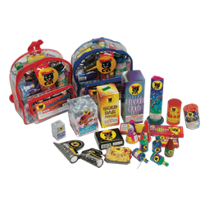 ASSORTMENT JR PYRO BACKPACK