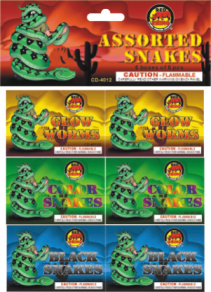 SNAKE PACK - 6 BOXES