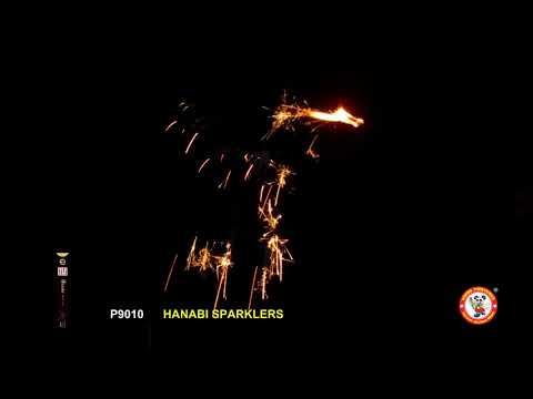 SPARKLERS - HANABI SPARKLERS - 4 PK