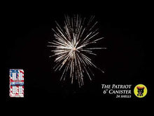Load and play video in Gallery viewer, ARTILLERY THE PATRIOT 6&quot; CANISTER
