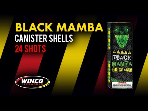 ARTILLERY BLACK MAMBA SHELLS (24)