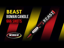 Load and play video in Gallery viewer, BEAST CANDLE - 666 SHOT

